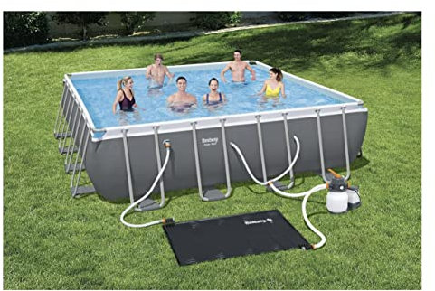 43x67 Solar Powered Rectangular Pool Heating Pad for Above Ground Pool