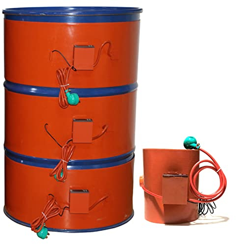 Silicone Heater Pad For 55 Gallon Barrel - 200 Liters Band Heater Pail Heater With Digital Display Control - Heavy Duty Metal Drum Heater (Size : 150L 152 * 25CM)
