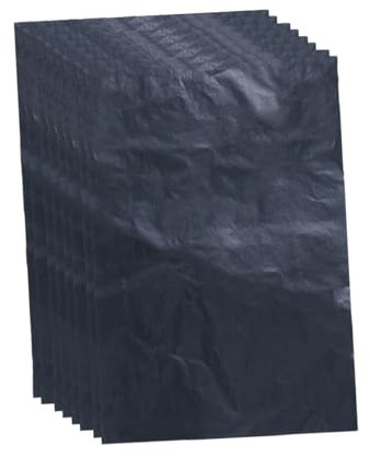 Uonlytech 150stücke Graphit Carbon Transferpapier Schwarzes Kohlepapier Für Malen Zeichnen Bastelprojekte Papier Durchschlagpapier Zum Übertragen Von Bildern Holz Leinwand Metall Keramik