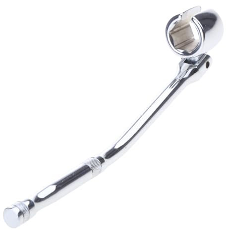 Jiqoe Oxygen Sensor Wrench 22mm Flexible for Head O2 Sensor Wrench 7/8 Removal Install Tool with Contour Handle Carbon Steel