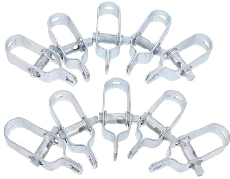 Hemobllo 10stücke Drahtseilklemme Kabelklemmen Seilklemmen Drahtspanner Seilclip Für Garten Gewächshaus