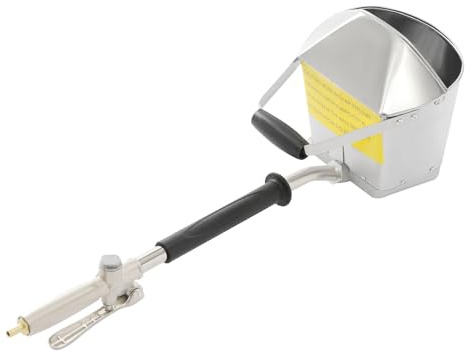 Czyurachel 4L Putzwerfer | 4 Sandstrahldüsen Mörtelspritze | Putzwerfer Druckluft | Zement Stuck Sprüher | Beton Spritzputz Pistole | Verputzmaschine für Streichen Wän
