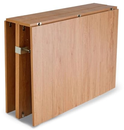 Paris Prix Table Console Extensible Effet Bois Troy 100-300cm Chêne Clair