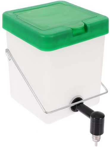 BESPORTBLE Rabbit Water Bottle 500Ml Leak-Proof Plastic Water Dispenser for Small Animals Hanging Pet Waterer Suitable for Rabbits and Chinchillas