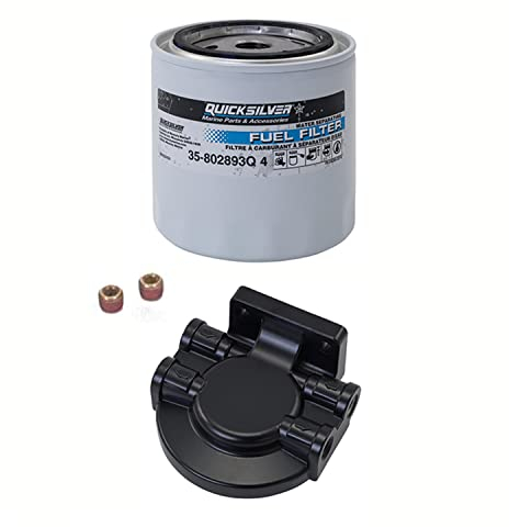 Water Separating fuel filter kit, gasoline use, outboard and MerCrusier