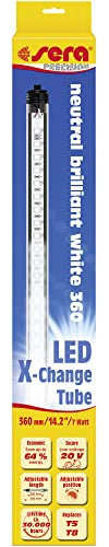 sera LED neutral brilliant white 360 - Sehr helles, neutralweißes Licht ca. 3.850 Kelvin, abhängig vom Dimmzustand