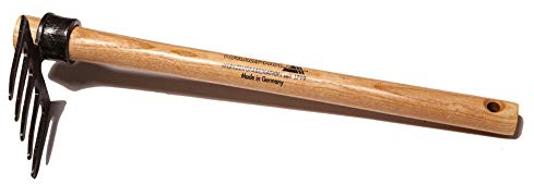 Krumpholz Häulein (geschmiedet), 5 Zinken mit Eschenstiel (40 cm)