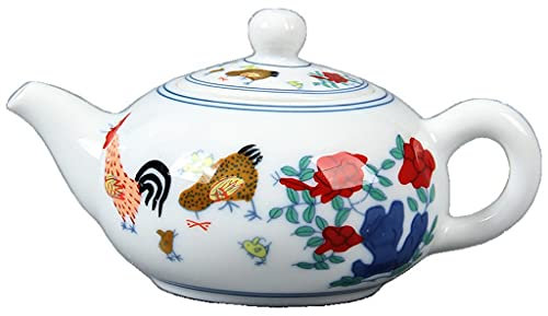 GaoYunQin Tetera de Porcelana Cerámico Tetera Pintada para Regalo, Fiesta, Familia, Acción de Gracias, Navidad