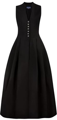 Stockerpoint Damen Dirndl Akina I Größe 34-54 I Trachtenkleid mit liebevollen Details & praktischer Schubtasche I Bequem & pflegeleicht I Perfekt für Volksfest & Festlichkeiten