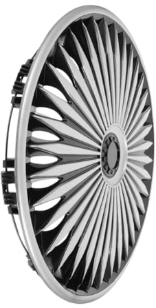 Gatuida Jante De Voiture 14 Pouces Enjoliveurs Décoratifs en PP pour Extérieur De Voiture Roue Facile À Installer