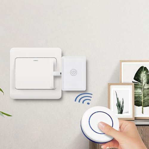 HpLive Smart switch toggle, wireless remote control, make switch for automatic light off, lazy switch for light control