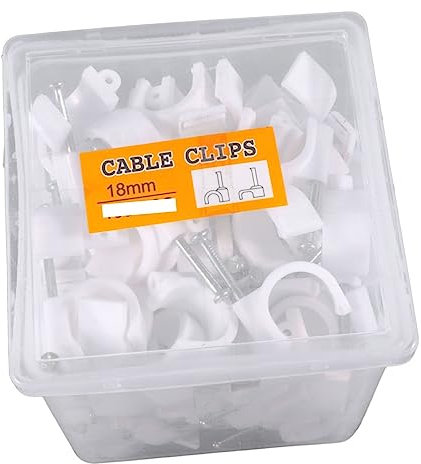 DIYEAH 100piezas Soporte De Tubo Eléctrico Abrazaderas De Pvc Clips De Cable Soporte Fijo De Pared Compatible Tubos Pex