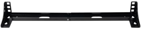 Shinar 1U(1HE), supporto verticale leggero pieghevole da 48 cm | Supporto da parete in acciaio per interruttori, IT, dispositivi dati, supporto da parete, supporto da parete verticale