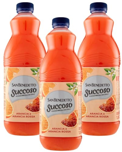 3X Succoso ARANCIA ROSSA gusto di Arancia e Arancia Rossa, Formato Batik, Succo di Frutta 1,5L (2025)