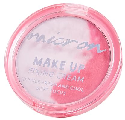 Polvo Fijador - Corrector en Crema Compacta con Control de Brillo,Crema de 4.5g con Control de Brillo Duradero y Acabado Natural, Base Correctora que Minimiza Poros e, Fijador de Maquillaje