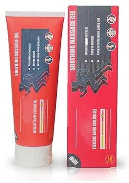 Turmeric & Emu Oil Arthritis Soothing Pain Relief Massage Gel, Joint Soothing Massage Cream, Gel zur Linderung von Gelenkschmerzen Schmerzsalbe, Für Rücken, Nacken, Hände, Knie (1)