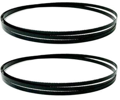 2 hojas de sierra cinta carbono 2240 mm, 6,35 x 10 13 cm, 14 dientes por pulgada, for carpintería(2240x10x0.35mm 6T)