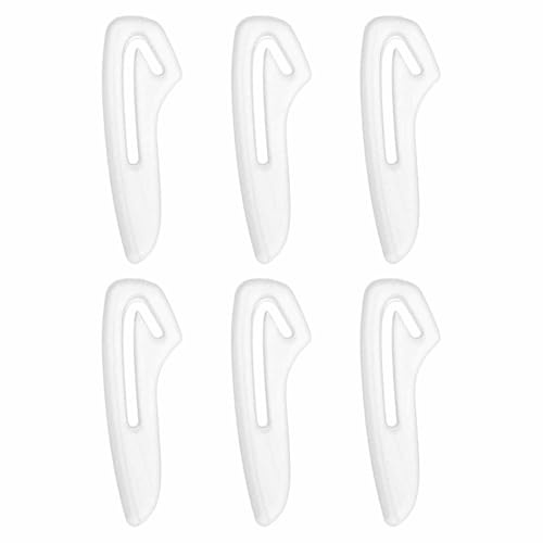 HARFINGTON 100Pcs Knife Tip Protector Cover 1.4 x 0.44 Plastic Anti-scratch Blade Tip Edge Guards for Kitchen Knife Protection Sleeves Cover, Clear