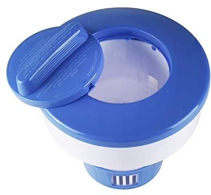 La zappa Dispenser Galleggiante per pastiglie da 200 g di Cloro a Flusso Regolabile per Piscina