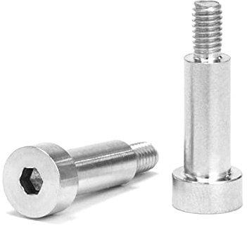 10 Stück M3 M4 M5 M6 304 Edelstahl Innensechskant Kopf Schulter Rollenlager Schraube Bolzen
