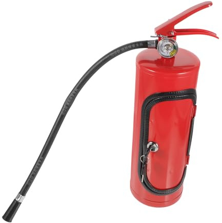 DOITOOL Aufbewahrungsbox aus Metall mit Feuerlöscher Motiv Kreative Whiskey und Weinbox Geschenk für Männer und Feuerwehrmänner Geeignet für Bar und Zuhause