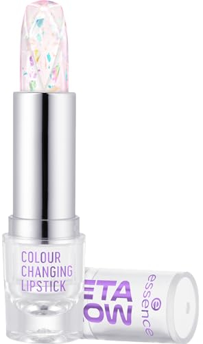 Essence Cosmetics Rossetto Ph Reattivo Space Glow Rossetto, Adattamento al Colore, Effetto Colorante, Naturale, Traslucida, 3.4 g