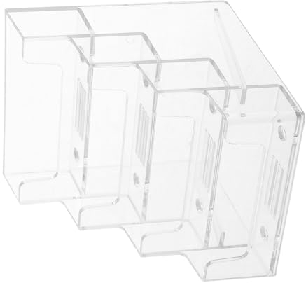 Parliky Karten-Organizer-Box Visitenkartenhalter modernes und schlankes Design Schreibtischhalter langlebige Haltbarkeit