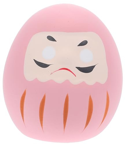 Amosfun Japanische Keramik Glücksbringer Figur Maskottchen Deko Für Auto Schreibtisch Armaturenbrett Regal Geschenk Ornament Tischdeko
