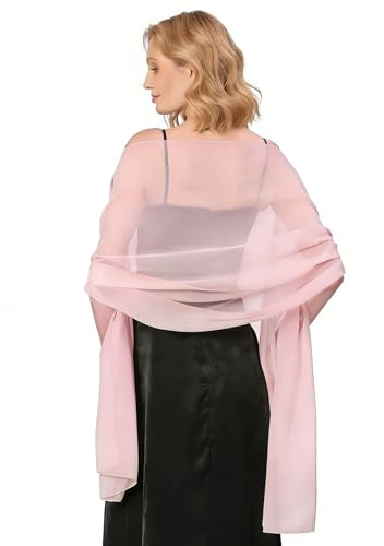 QBSM Damen Schals und Wrap, Hochzeitsfeier Schal Schal für Abendkleider