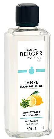Lampa Berger rumsdoft påfyllningspaket Zeste de Vervene/uppfriskande citronverbena 500 ml