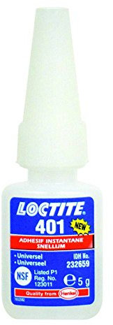 LOCTITE® 401 5 g Blister Flacon – Colle Super Glue Polyvalente – Adhérence Rapide et Fiable – Colle LOCTITE® pour Matériaux Divers