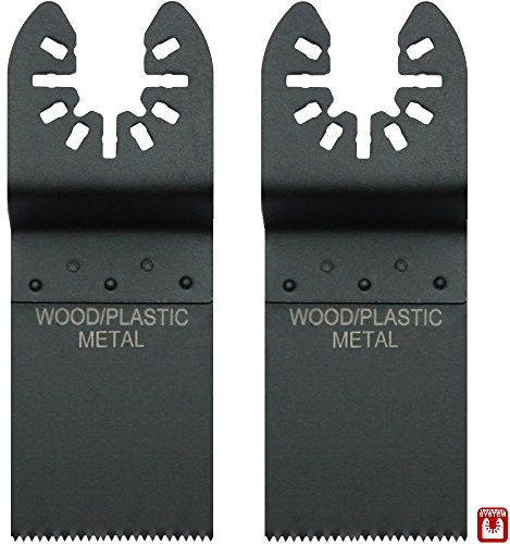 Hobbypower24© Tauchsägeblatt/Sägeblatt Bi-Metall BIM für Holz & Metall 35mm für Fein Multimaster FMT 250 / FMM 250 Q/FMM 350 Q/MSX 636 (2er-Set)