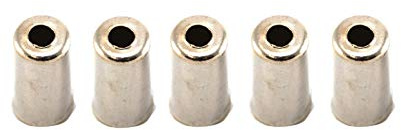 5 Stück Fahrrad Bremszughülle Ferrule Endkappen Bowdenzug Hüllen Kappe Crimp V2A