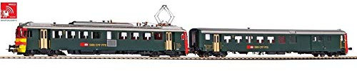 Piko 96836 Rbe 4/4 Seetal Triebwagen mit Steuerwagen + Decoder 2er Set