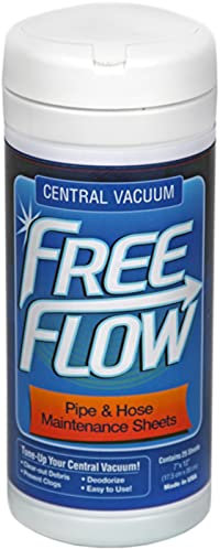 Free Flow Central Vacuum Maintenance Sheets