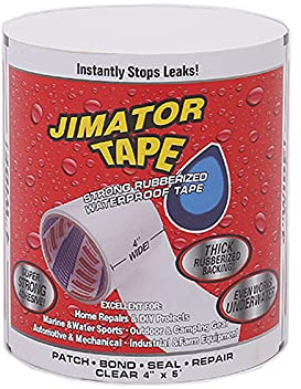 Nastro per riparazioni, per uso subacqueo, sigillante, per piscine, giardino, tubi, riparazione di perdite, impermeabile, per riparare rapidamente le perdite (trasparente)