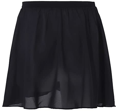 Tancefair Ballettrock Wickelrock Chiffon Tanz Rock Gymnastik Ballettrock Anziehen mit Elastischem Bund Tanz Rock für Mädchen und Damen