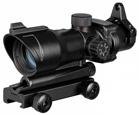 ACEXIER Tactical 1X32 Rot/Grün Kreuzvisier Optische Zielfernrohre Kreuzzielfernrohre für 20mm Schiene
