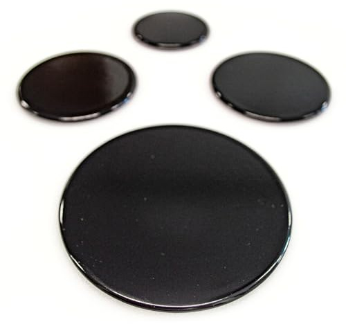 JPshop - Kit 4 piattelli adattabili a piano cottura cucina compatibile con Ariston - Hot Point - Nardi - Franke