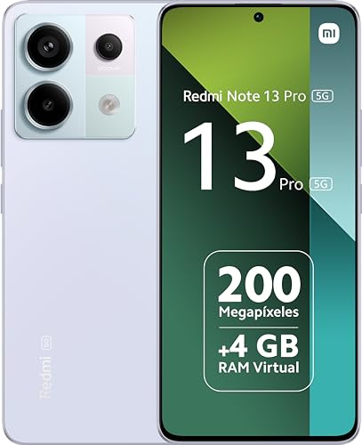 XIAOMI Redmi Note 13 Pro 5G 8GB+256GB Purple(Version Française + 2 Ans de Garantie)
