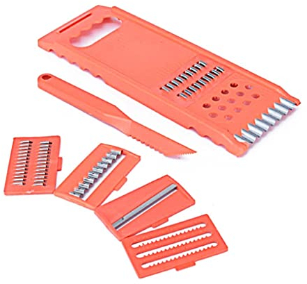 kesurpae Cortador de verduras, herramientas para picar cebollas, peladores de patatas, rebanador de zanahorias, rallador de queso, dispositivos de mano ajustables para herramientas