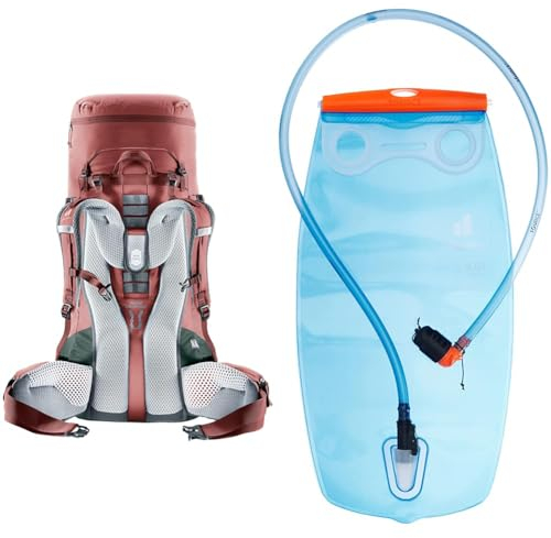 deuter Aircontact Lite 45 + 10 SL leichter Damen Trekkingrucksack & Streamer 3.0 Trinksystem