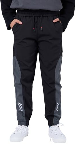 SERENYOU wasserdichte Hose Kinder Jungen Wanderhose Trekkinghose Dünn leichte Jungs Jogginghosen