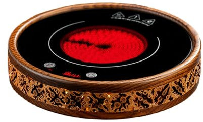 Set di bollitore da tè in vetro fresco e carino per uso domestico da 900 ml - stufa in ceramica elettrica