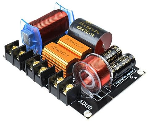 Phyachelo Divisor de Frecuencia de Audio de 250 W Altavoz de Alta Fidelidad de Dos VíAs Divisor de Frecuencia de Alta Potencia de Rendimiento de Escenario Cruzado