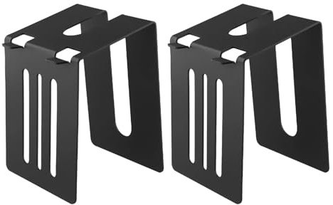 SUBLXPoten Lautsprecher Ständer 2Pcs Schreibtisch Audio Stand Studio Monitor Riser for Bücherregal Desktop Laptop Lautsprecher Anti-Vibration Füße Sound Box Montieren Boxenständer
