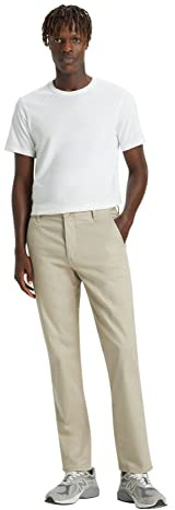 Dockers Alpha Original Khaki, Pantalones, Hombre, Safari Beige, 31W / 32L