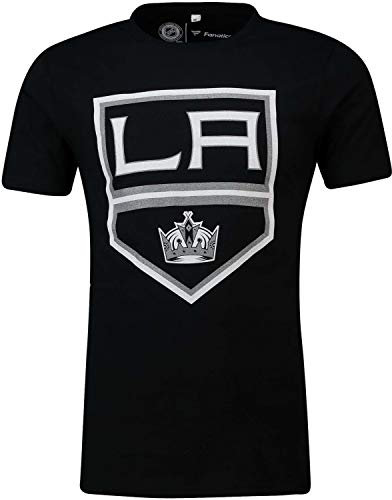 Fanatics - NHL Los Angeles Kings Primary Core Graphic T-Shirt - Schwarz Größe L, Farbe Schwarz