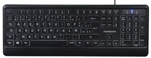 MEDIACOM USB Keyboard RETROILLUMINA
