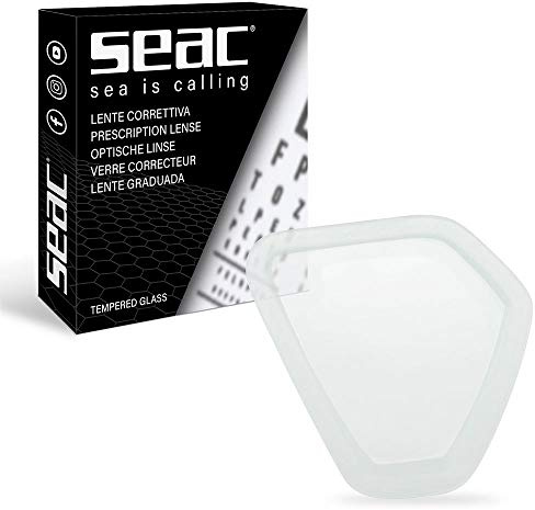 Seac Unisex-Adult Korrekturlinsen Eagle Tauchmaske